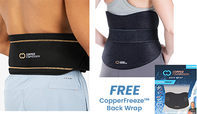 Copper Compression Back Brace